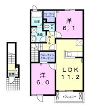 グレイスハーモニーⅠの間取り画像