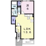 カーサ リアンの間取り画像