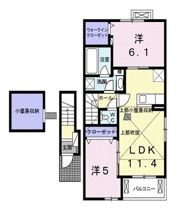 WINSTON Dの間取り画像
