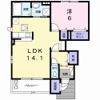 ラポール Ⅱの間取り画像