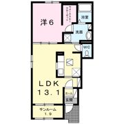 フォルトーナS－Ⅰの間取り画像