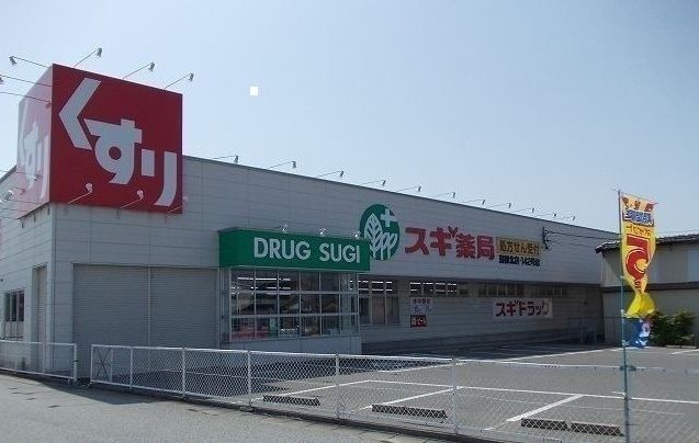 近くのスギ薬局まで750m(徒歩10分)