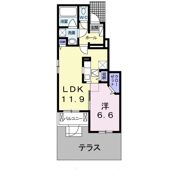 アン・パレ Bの間取り画像
