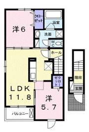St・pal．KⅡの間取り画像