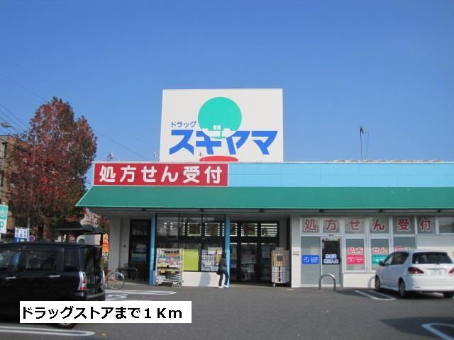 近くのドラッグスギヤマまで1,000m(徒歩13分)