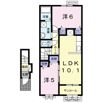 クレメント Aの間取り画像