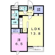 クレールポールEDOの間取り画像