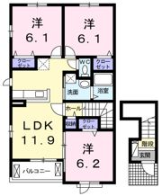 モンレーヴ Ⅰの間取り画像