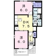 シャドン・朝の間取り画像