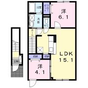 アザレ ラ メゾンの間取り画像