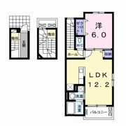 グランペⅠの間取り画像