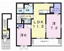 アーバングレイスⅢの間取り画像