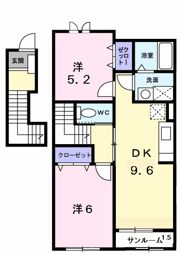 メゾン・ド・ヴェルジェの間取り画像
