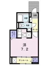 ソレイユ IZUMIの間取り画像