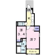 オレガノの間取り画像