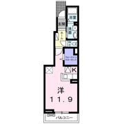ロッシ46 Ⅰの間取り画像