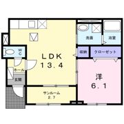 アルドーレKの間取り画像