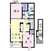 クラール Ⅴの間取り画像