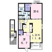 クラール Ⅴの間取り画像
