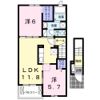 四季彩館Bの間取り画像