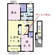 ドリームフェアⅠの間取り画像