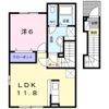 ラズリの間取り画像