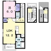 ベルポストの間取り画像
