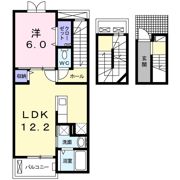 エクスクルーシブⅠの間取り画像