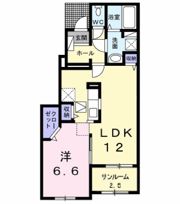 Nゲート Ⅸの間取り画像