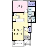 サンリッサAの間取り画像