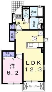 アルカンシエル・ベルⅡの間取り画像