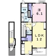 フォルティッシモBの間取り画像