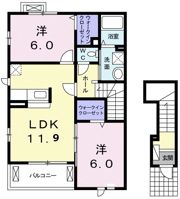 アットホームひまわりⅡの間取り画像