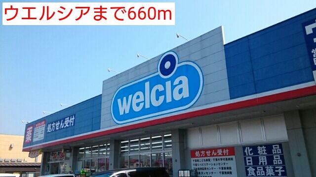近くのウエルシアまで660m(徒歩9分)