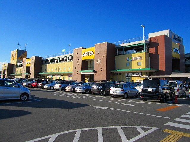 近くのアピタ鳴海店まで800m（徒歩10分）
