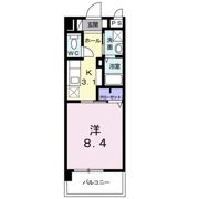 ラ・メール新都心の間取り画像