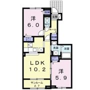 ハッピーフィールドあじさい館の間取り画像