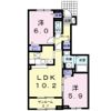 ハッピーフィールドあじさい館の間取り画像