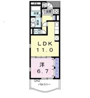 エクセレント クローバーの間取り画像