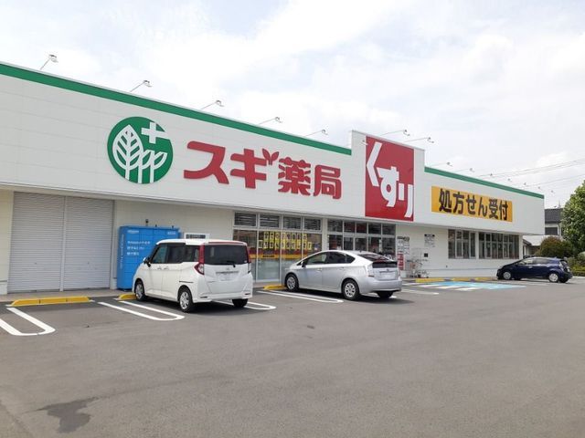 近くのスギ薬局前橋関根店まで550m（徒歩7分）