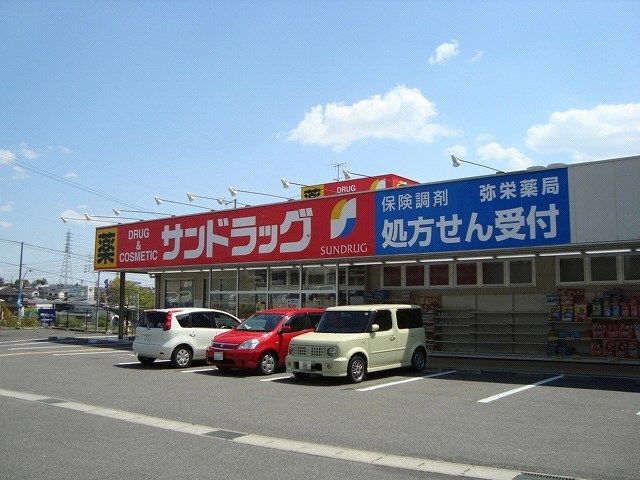 近くのドラッグストアまで950m（徒歩12分）