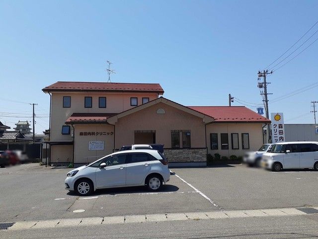 近くの森田内科クリニックまで1,009m(徒歩13分)