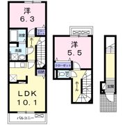 シャルム メゾンBの間取り画像