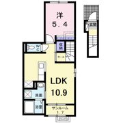 ベルセレーネ成和の間取り画像