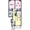 カーサ ブリオ 大内問田 Ⅰの間取り画像