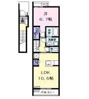 エスペランサ助光Ⅱの間取り画像