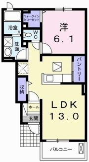 トイプーⅠの間取り画像