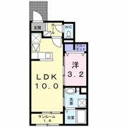ライブタウンたかだ Aの間取り画像
