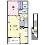 フルール・ユーの間取り画像