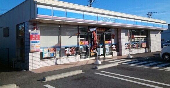 近くのローソン南アルプス桃園北店まで1,100m（徒歩14分）
